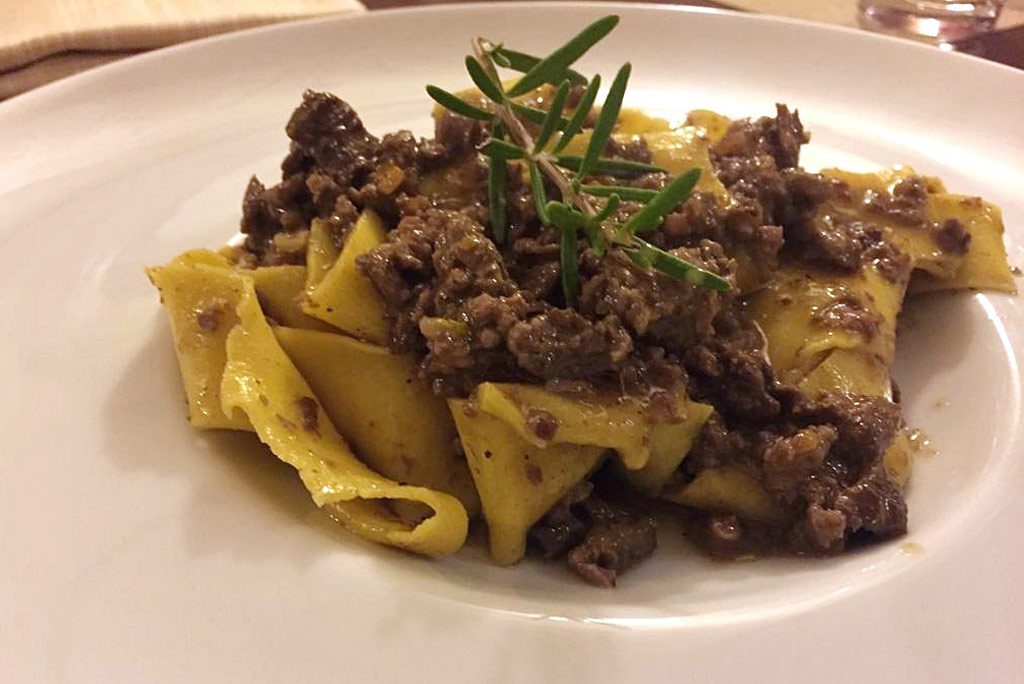 pappardelle al ragù